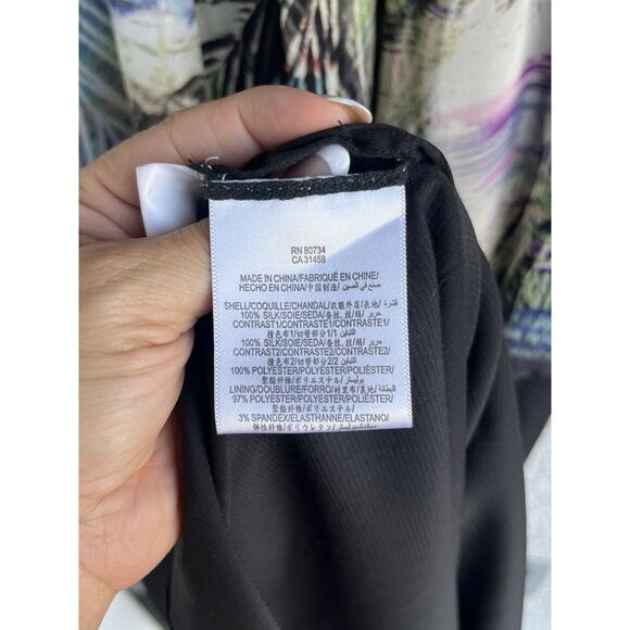 BCBG Maxazria Tae Strapless Silk Maxi Dress - Size 6 - Black - Picture 10 of 10